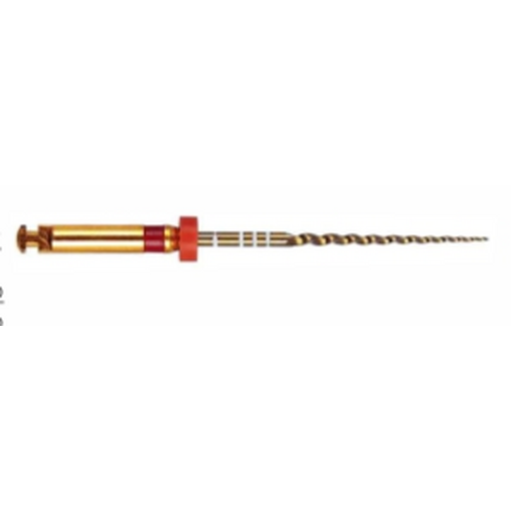 Niti файлы Gold-Taper F2 21mm 28/06 6шт/уп - Машинные файлы для обработки корневых каналов GEOSOFT ENDOLINE ГЕ03.021.286