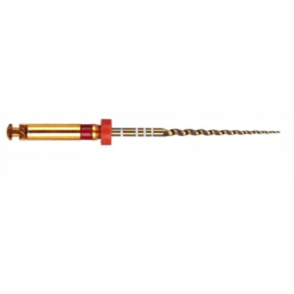 Niti файлы Gold-Taper F2 25mm 28/06 6шт/уп - Машинные файлы для обработки корневых каналов GEOSOFT ENDOLINE ГЕ03.025.286