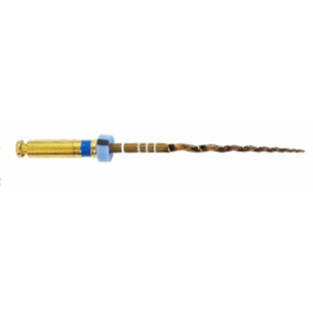 Niti файлы Gold-Taper F3 25mm 31/04 6шт/уп  - Машинные файлы для обработки корневых каналов GEOSOFT ENDOLINE ГЕ03.025.314