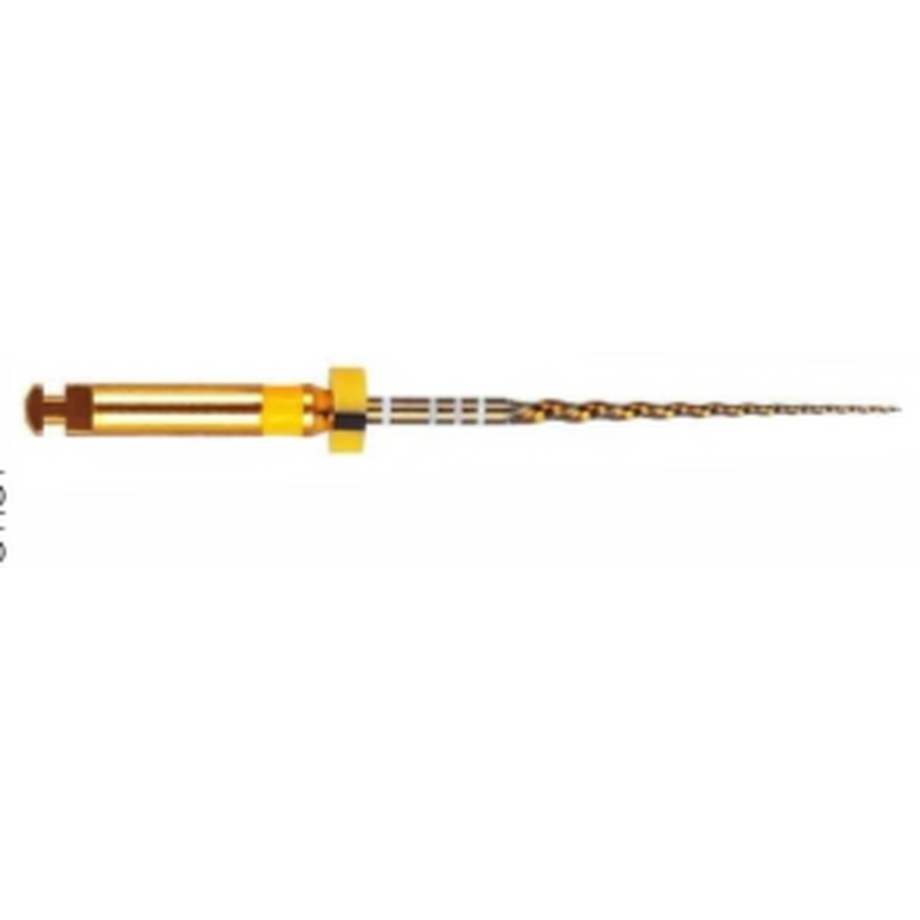 Niti файлы Gold-Taper F1 21mm 23/05 6шт/уп - Машинные файлы для обработки корневых каналов GEOSOFT ENDOLINE ГЕ03.021.235