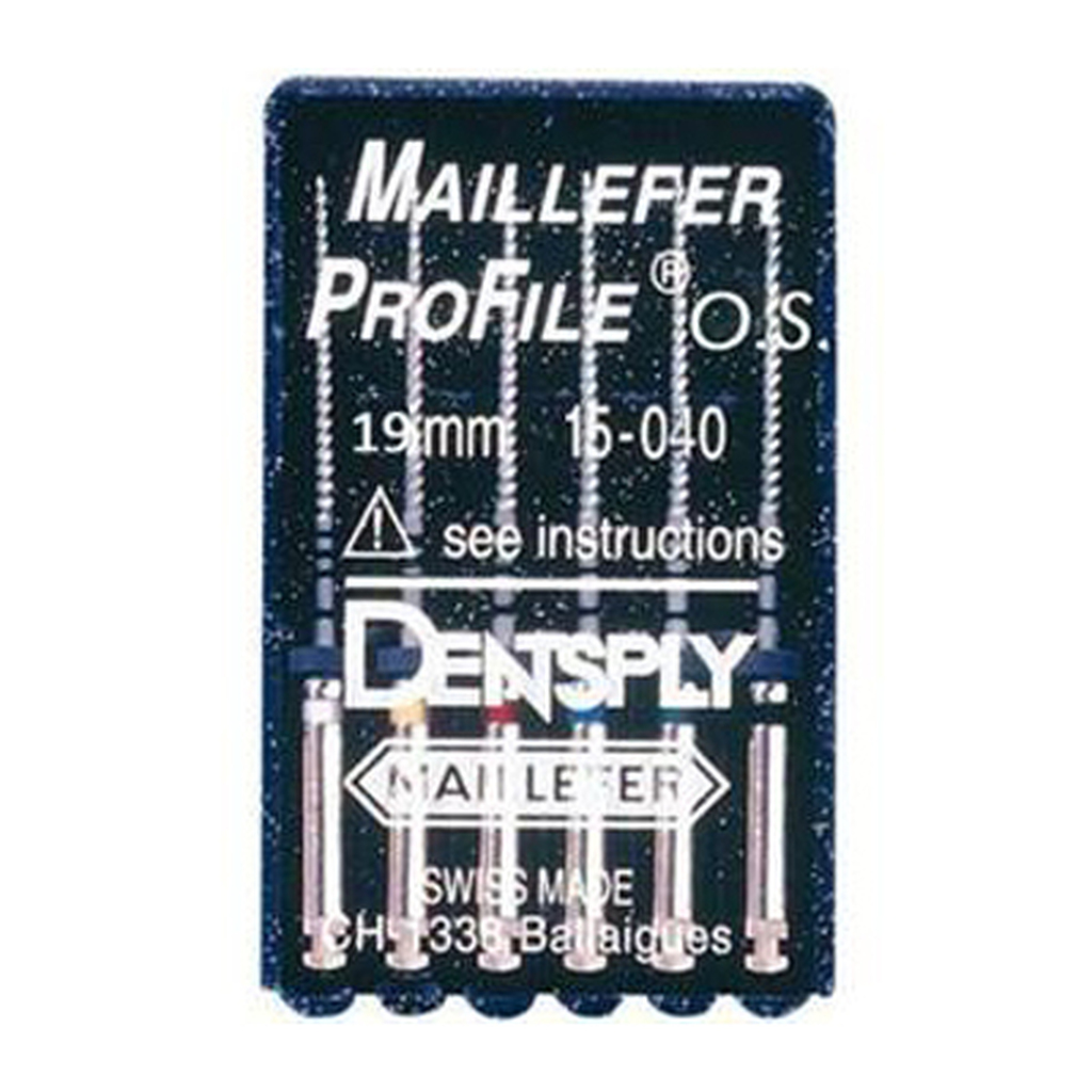 profile o.s. №5 l19 мм - набор каналорасширителей машинных. из niti-сплава. DENTSPLY A035921900500