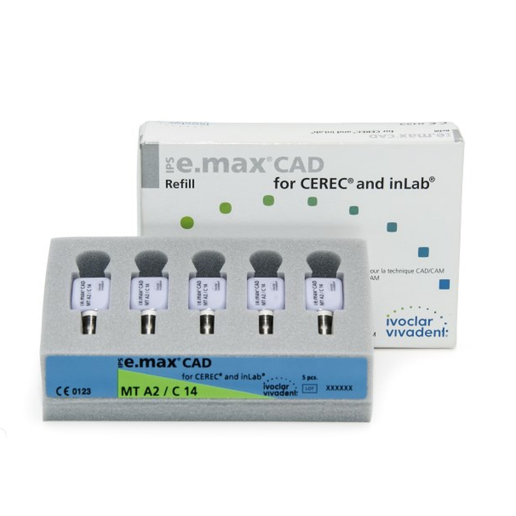 680030 IPS e.max CAD CEREC/in Lab MT A3 C14/5, НДС10% IVOCLAR VIVADENT