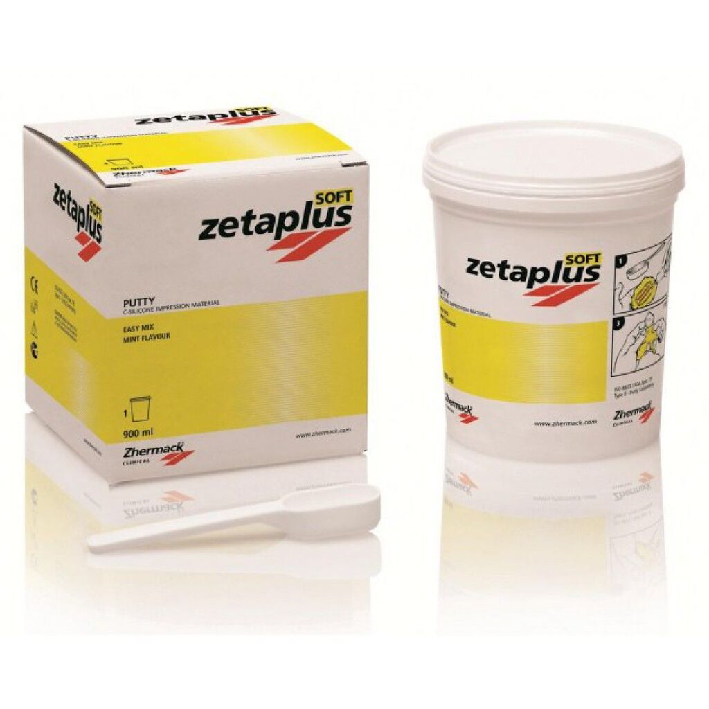 C-Силикон очень высокой вязкости ZETAPLUS SOFT (Зетаплюс Софт), 1.53кг(900мл), C100610 ZHERMACK