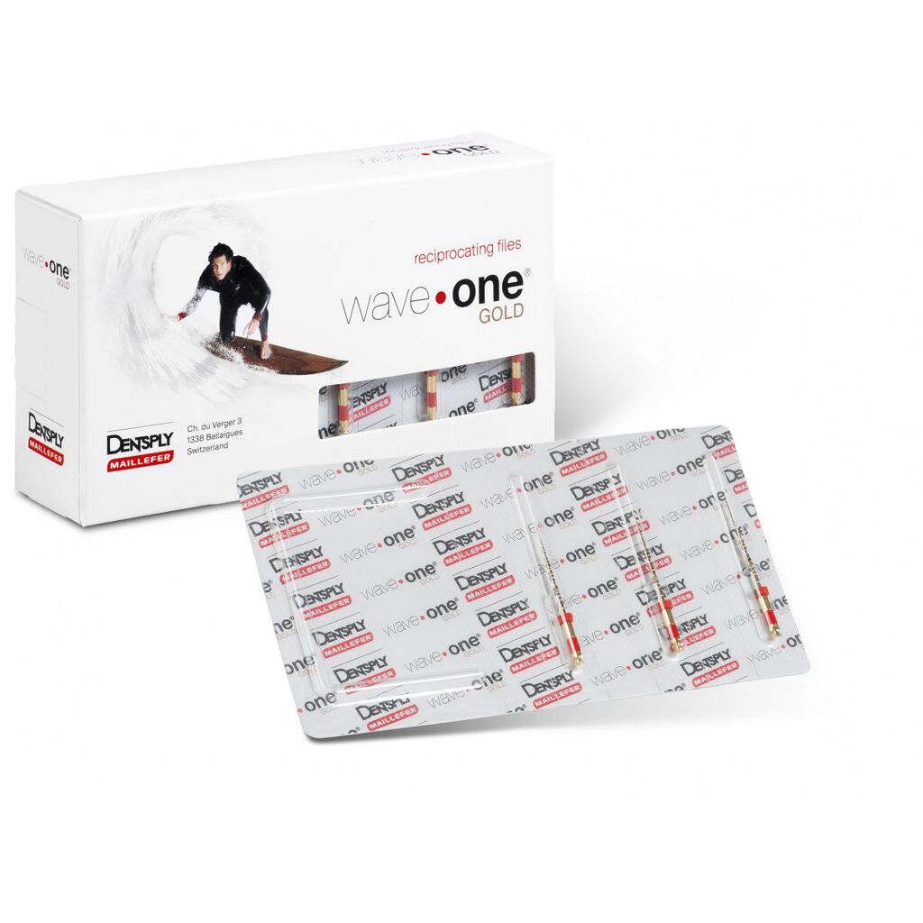 waveone gold инструмент машинный желтый small 6-file ster 25mm (желтый) DENTSPLY A0756225G0S03