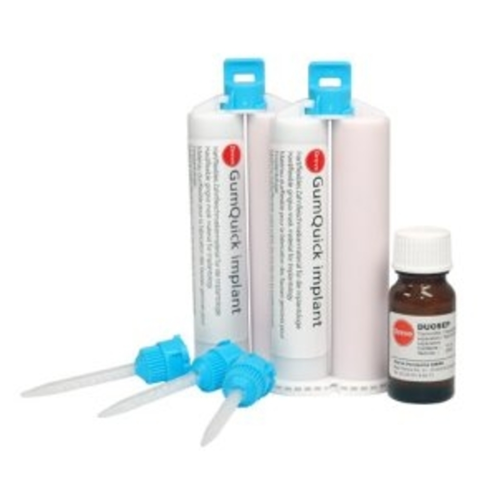 А-силикона для десневых масок GUM-QUICK  (Гам Квик) implant Set уп/2x50мл, D-504892 DREVE DENTAMID
