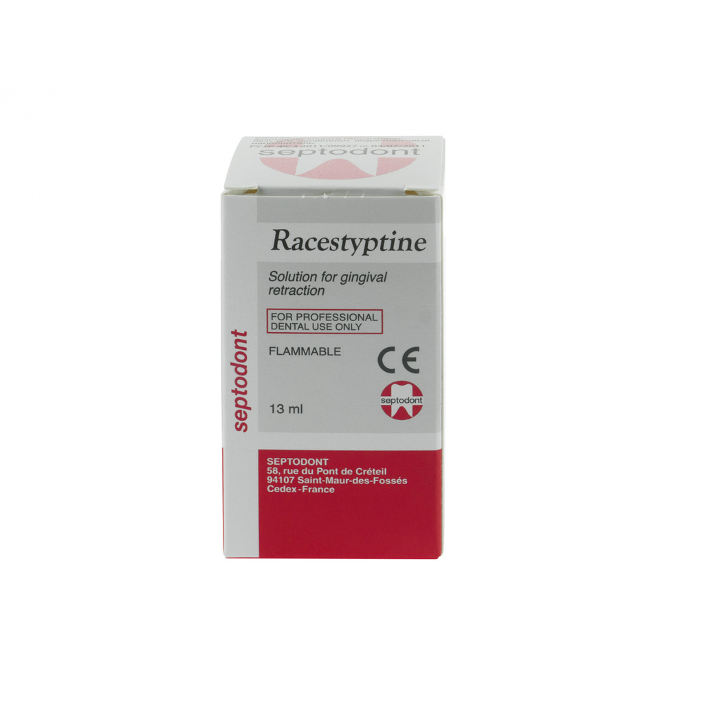 Raсestyptine solution.Капиллярное кровоостанавливающее средство для ретракции десны, жидкость, 13 мл (Септодонт) SEPTODONT DS125