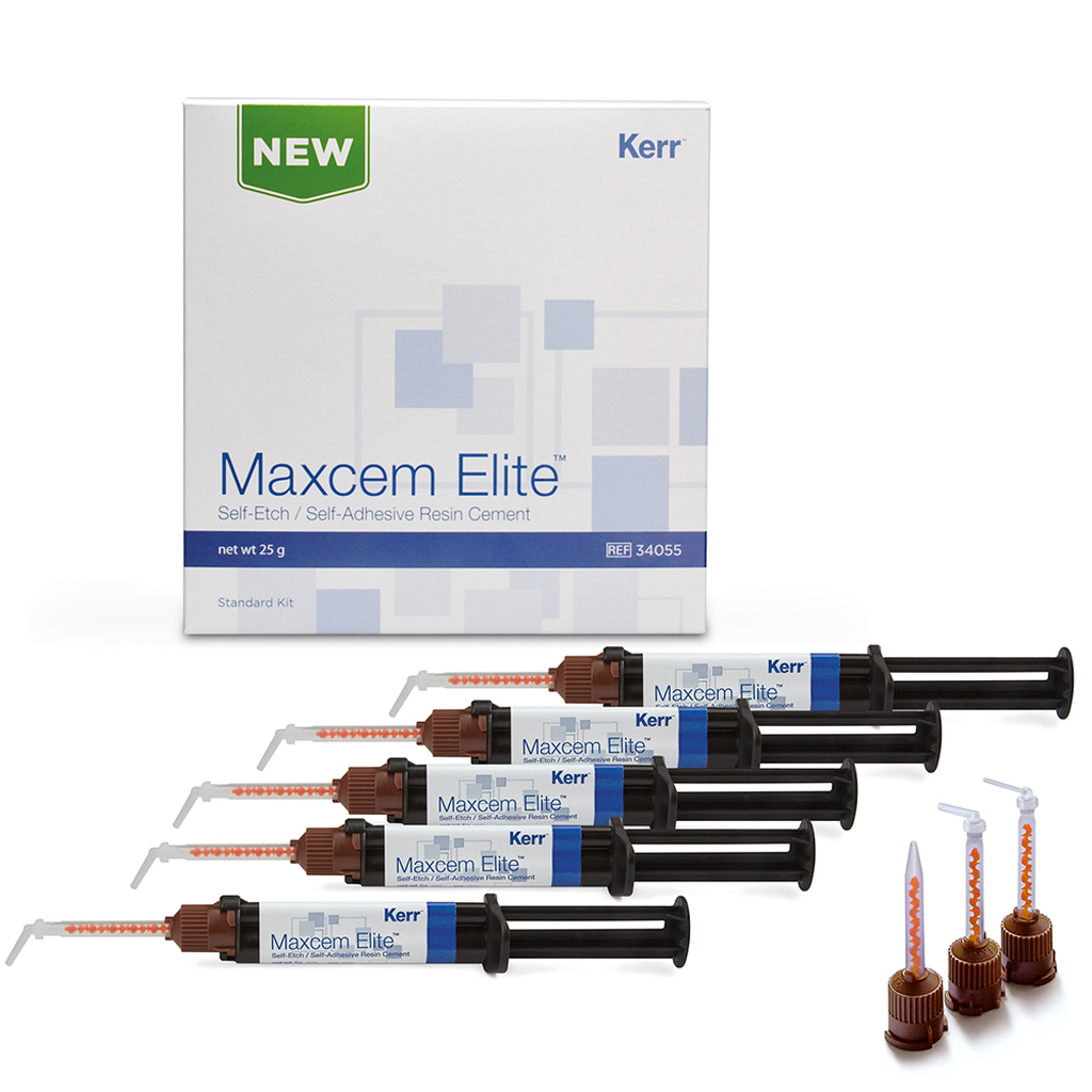 MaxCem Elite Standart Kit (МаксЦем Элит Стандарт Кит), набор - комозитный цемент двойного отвержения KERR 34055