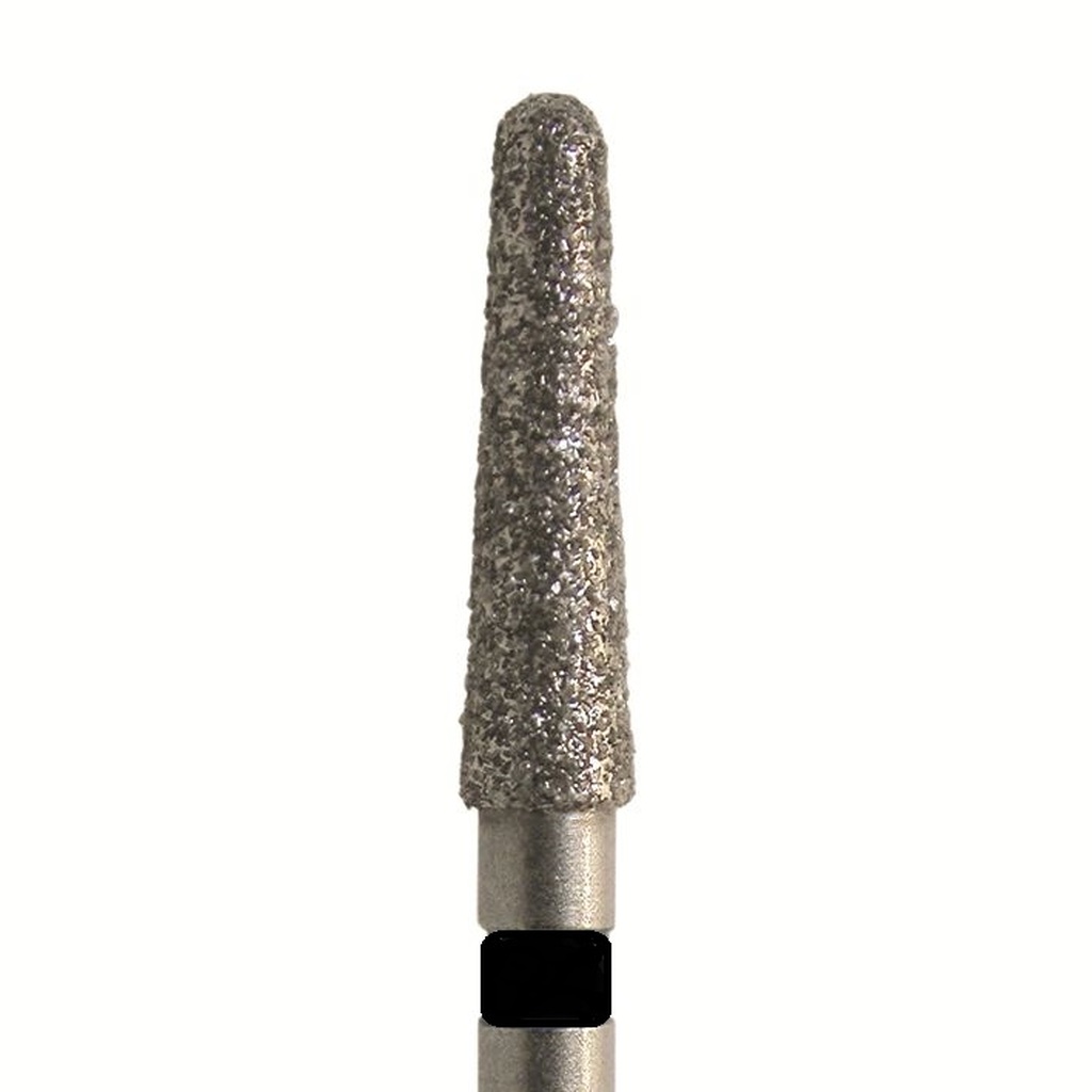 Бор алмазный 850SG.FG.021 черный (5 шт), сверхгрубый (151-213 мкм), конус с закругленным концом JOTA