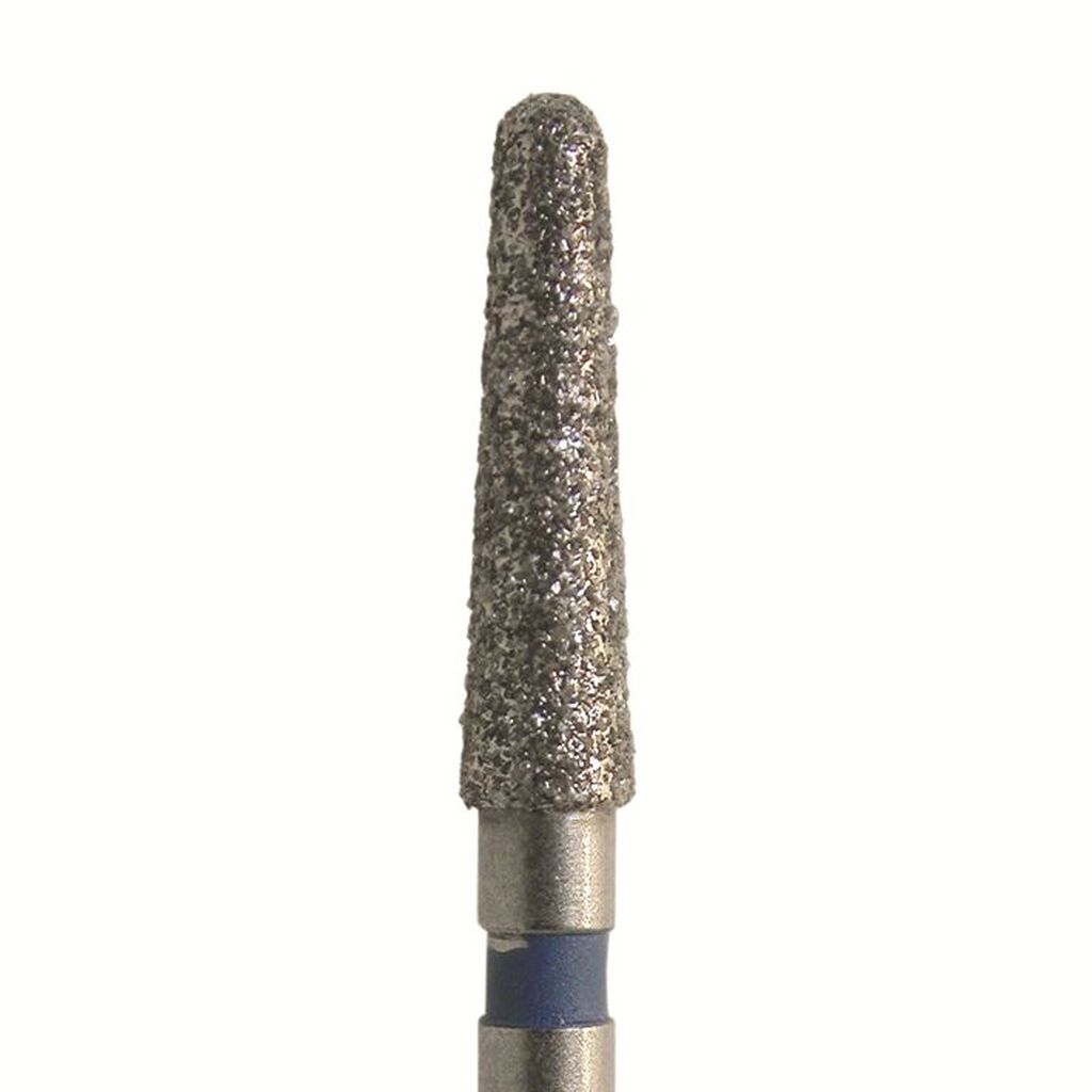 Бор алмазный 850 016 FG, красный, 5 шт. Форма: конус с закругленным концом. JOTA 850F.FG.016
