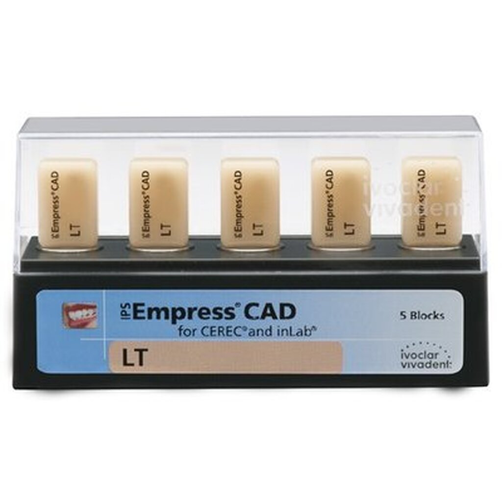 блоки ips empress cad cerec/inlab lt d3 c14 5 шт. IVOCLAR VIVADENT 602575