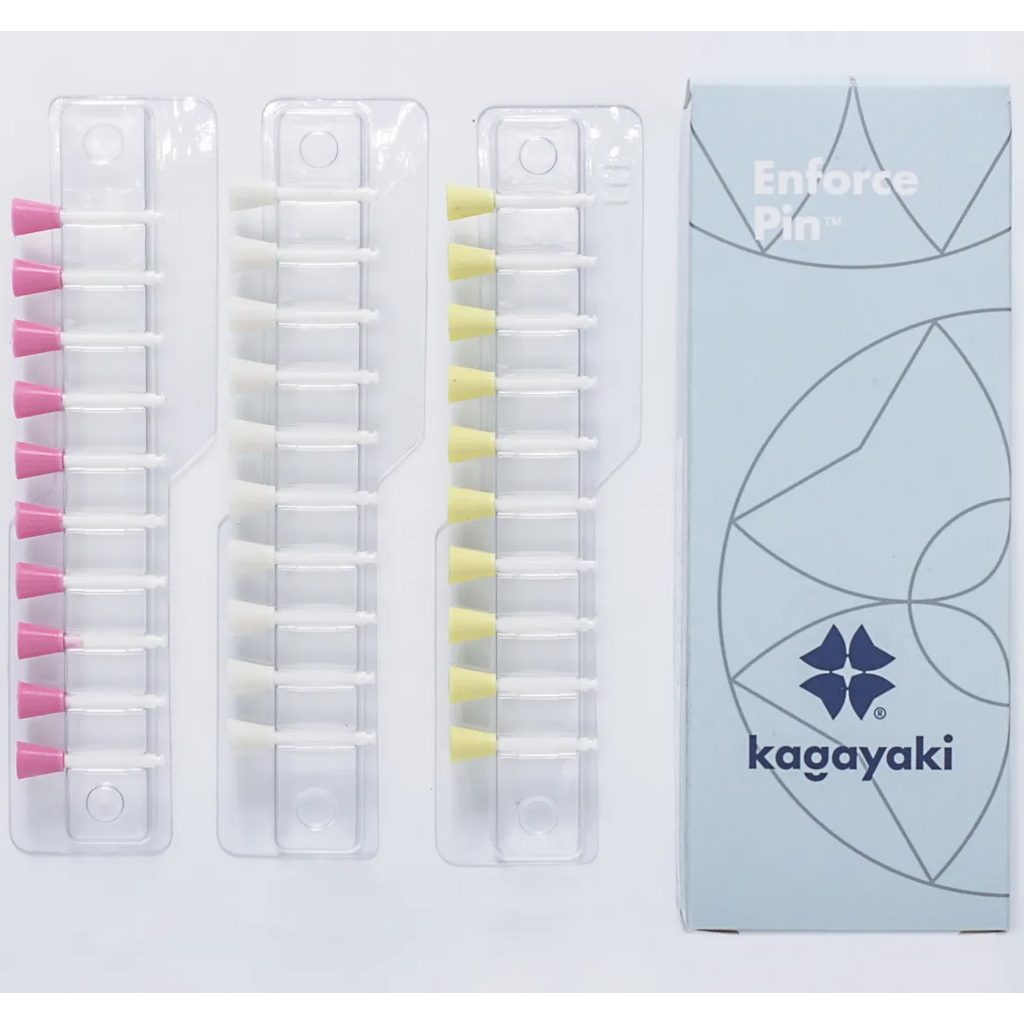 Набор полиров "Kagayaki Enforce Pin" (Энфорс Пин) - Чашки (уретан) - держатель пластиковый, упаковка: 30 штук EP3/125.70.32