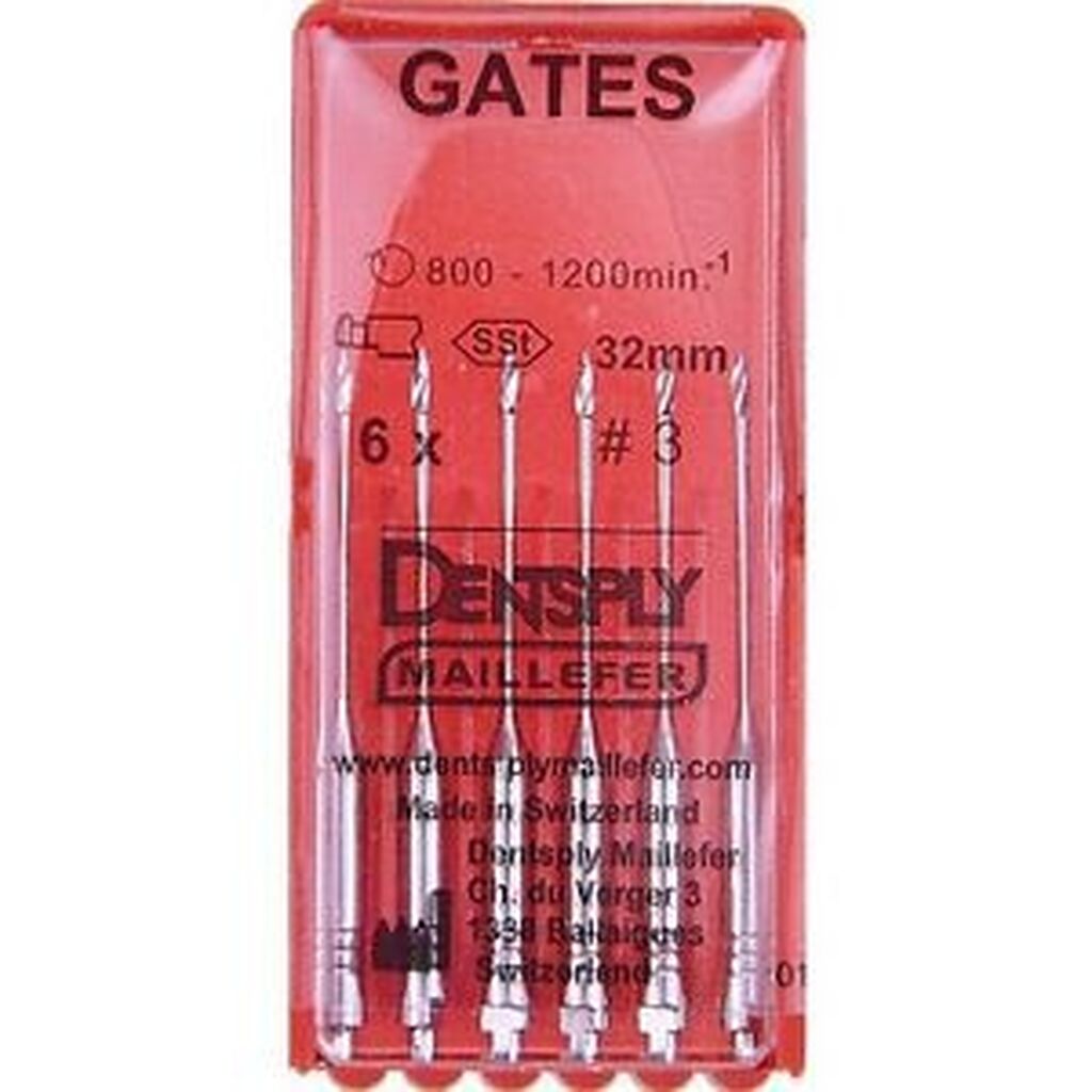 Gates drills  №3 28мм-развертка для вскрытия устья каналов, Maillefer DENTSPLY 0001913314