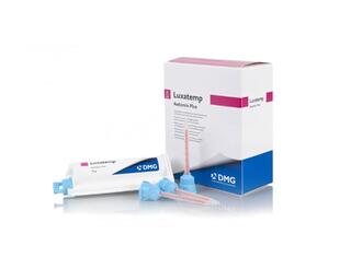 LUXATEMP AUTOMIX PLUS (Люксатемп Аутомикс Плюс) оттенок B1, картридж 76 г, 15 насадок -  Композит для временных коронок, 110404 DMG
