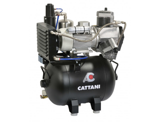 Компрессор стоматологический Cattani на 3-4 установки, с осушителем (1-фазный) 013330/013321