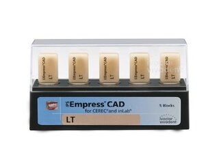 блоки ips empress cad cerec/inlab lt b2 c14 5 шт. IVOCLAR VIVADENT 602572