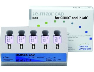 блоки ips e.max cad cerec/inlab lt a3,5 c14 5 шт. IVOCLAR VIVADENT 605331