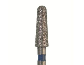 Бор алмазный 849 018 FG, зеленый, 5 шт. Форма: конус с закругленным концом., JOTA, Швейцария 849G.FG.018