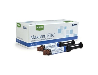 MaxCem Elite Refill (МаксЦем Элит), Белый опак (WHITE OPAQUE), 2 шприца по 5гр -  Композитный цемент двойного отвержения KERR 34060