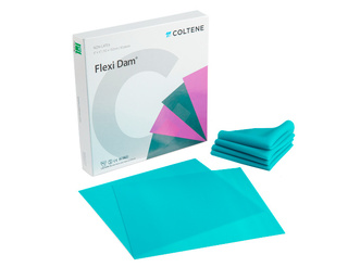 Hygenic Flexi Dam non latex коффердам безлатексные листы, средней толщины, зеленые, 30 шт. COLTENE H09946