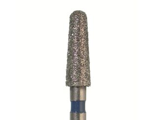 Бор алмазный 849 025 FG, синий, 5 шт. Форма: конус с закругленным концом. JOTA 849.FG.025