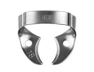 №18 - кламп для "раббердама" (Rubber Dam Clamp), Dentech Corporation, Япония, 18