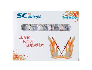 SOCO SC-Pro ассорти, 21 мм  - Файлы машинные с памятью формы, 6шт. 1000027
