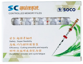 SOCO SC 04/25, 31 мм - Файлы машинные с памятью формы, 6шт. 1000069