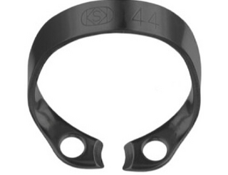 №44-В  (аналог Бринкер В4) кламп для коффердам с черным покрытием, Dentech (для Моляров), 44-В 44-B