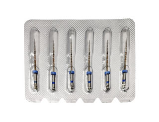 Niti файлы S-flexi 31mm 30/04 6шт/уп - машинные файлы для первичного эндодонтического лечения GEOSOFT ENDOLINE ГЕ01.031.304