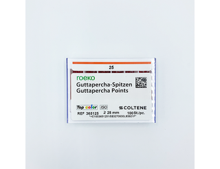 365125 ROEKO Guttapercha Points Top Color ISO 25, 100 шт COLTENE