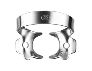 №8A - кламп для "раббердама" (Rubber Dam Clamp), Dentech Corporation, Япония, 8A