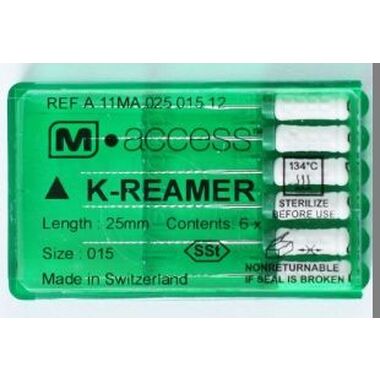 k.reamer n45/80 l31 6 шт. m-access - ручной каналорасширитель. DENTSPLY A11MA03190112