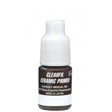 CLEARFIL CERAMIC PRIMER (Клеарфил Керамик) праймер для керамики и фарфора, флакон 4мл Kuraray Noritake 2550WD