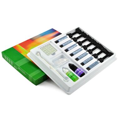 Hybrid Composite Visible Light Cure-Гибридный световой композит, набор 7 шпр. Prime Dental 13461