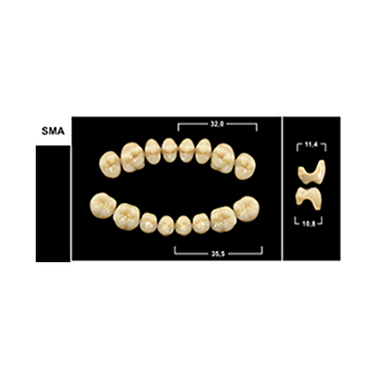 Зубы Yeti A1 SMA жев.низ (Tribos) 8шт. Германия 22301
