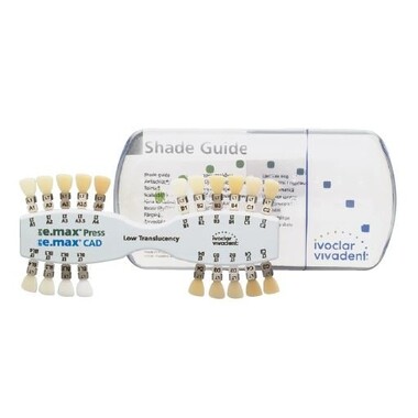 расцветка ips e.max press shade guide lt IVOCLAR VIVADENT 605523