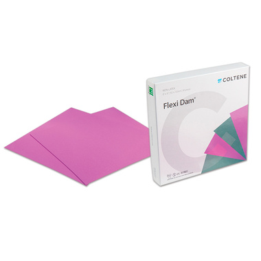 Hygenic Flexi Dam non latex коффердам безлатексные листы, средней толщины, фиолетовые, 30 шт. COLTENE H09945