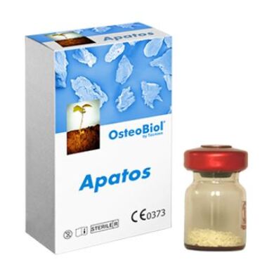 Костный материал OsteoBiol: Apatos Mix, 1 гр, смесь губчатой и  кортикальной кости без коллагена Tecnoss A1010FS