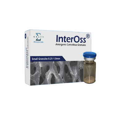 Костнозамещающий материал InterOss 0.25-1.0mm 0.50g/1.08cc Alpha-Bio Tec SGBIOSG050