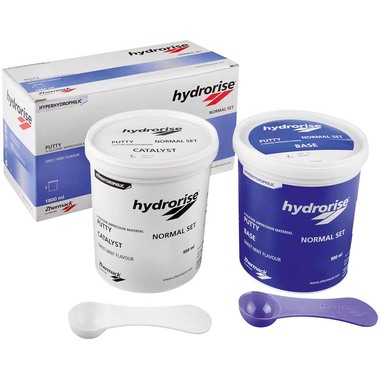 А-силикон очень высокой вязкости Hydrorise Putty Normal Set (Гидролайз Патти Нормал Сет) ,2 х 900мл, C207012 ZHERMACK