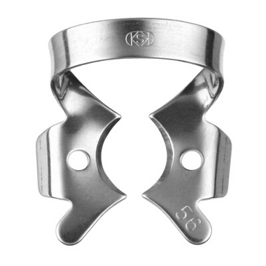 №56 - кламп для "раббердама" (Rubber Dam Clamp), Dentech Corporation, Япония, 56