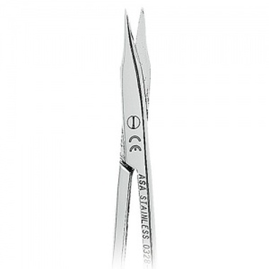 Ножницы для десны N1 прямые, 11,5 см ASA DENTAL 0328-1