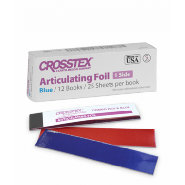 CROSSTEX (Кростекс), 12*12 144 листа, 71 мкрн -  Артикуляционная бумага прямая 00000000585