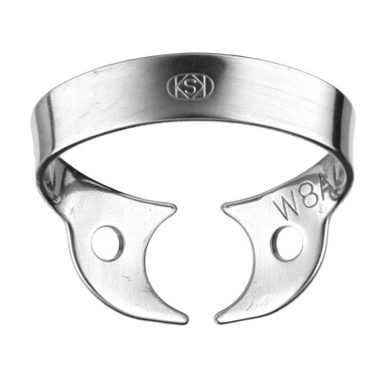 №W8A - кламп для "раббердама" (Rubber Dam Clamp), Dentech Corporation, Япония, W8A