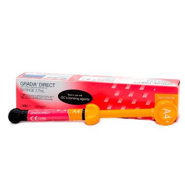 GC Gradia Direct Anterior (Градия Директ Антериор) A4 (0033668), шприц 4 г - светоотверждаемый реставрационный композит 0110214GcA4