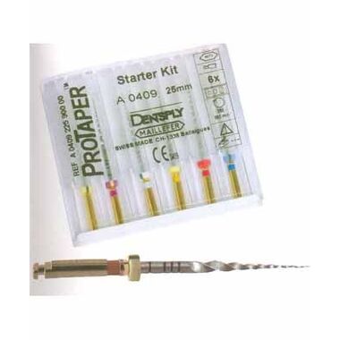 ProTaper  Univ. Hand use F3/31мм 6 шт. - ручной файл с прогрессирующей конусностью (синий). DENTSPLY A041703110312