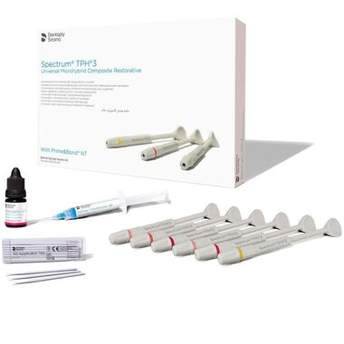 Spectrum TPH3 Syringe Kit (Спектрум Кит), набор в шприцах (6 шприцев) - гибридный пломбировочный композит DENTSPLY 60605337