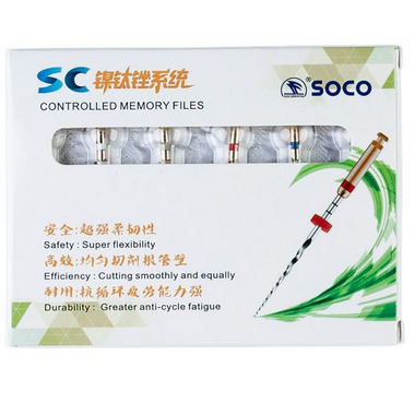 SOCO SC 02/70, 25 мм - Файлы машинные с памятью формы, 6шт. 1000307