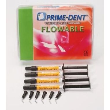 Prime-Dent (ПраймДент)-Текучий световой композит цвет А2 (4 шпр.х2 гр) Prime Dental 0001912520