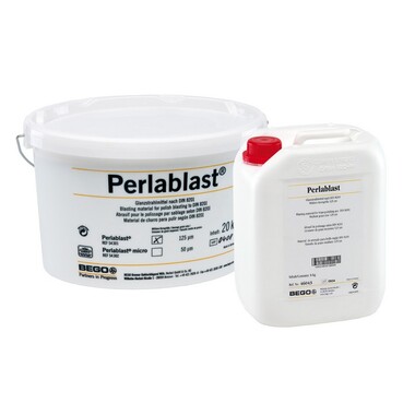 Perlablast 125 - стеклянные перлы для пескоструйной полировки, 8 кг Bego 46043